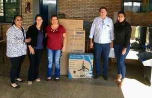 Silas Zanata acompanha entrega equipamentos solicitados através de emenda impositiva