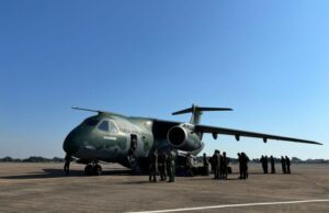 Cargueiro multimissão da FAB será empregado no combate aos incêndios no Pantanal