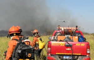 Trabalho intenso e coordenado dos Bombeiros e parceiros reduz focos de incêndios no Pantanal