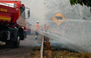 Chuva de 20 mm chega a várias regiões do Pantanal e ajuda a controlar incêndios florestais em MS