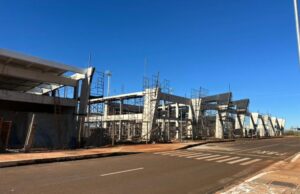 Mais moderno e funcional, novo receptivo do aeroporto ganha forma com avanço das obras em Dourados