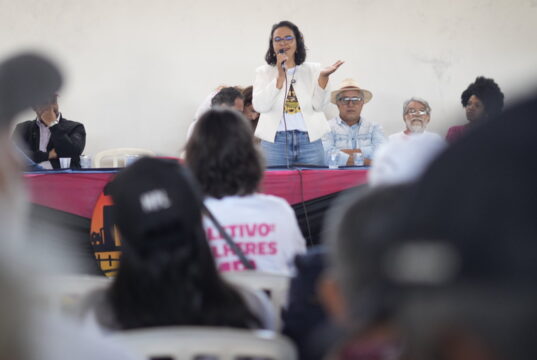 Gleice Jane defende agricultura familiar em audiência histórica realizada no Acampamento Zumbi dos Palmares