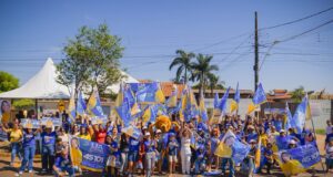 Lia Nogueira lança campanha à reeleição com marca de presença e entregas