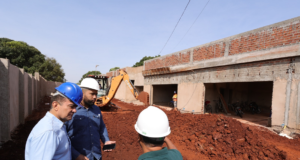 Obras do CAPS AD III avançam e chegam a 65% de execução em Dourados