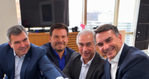 Mato Grosso do Sul desembarca em Brasília com força política: Riedel, Reinaldo, Contar e bancada federal eleita se reúnem com Flávio