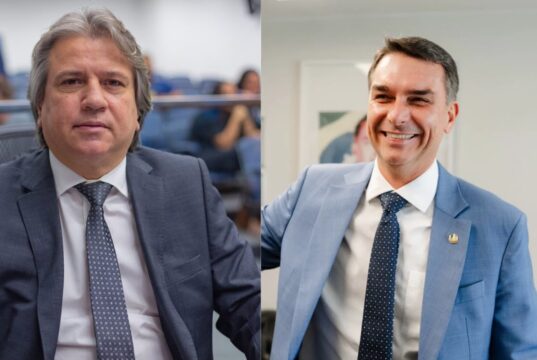 Em entrevista, Caravina pede mobilização a favor de Flávio Bolsonaro